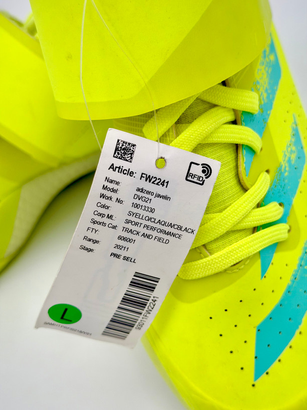 میخی پرتاب نیزه adidas adizero javelin